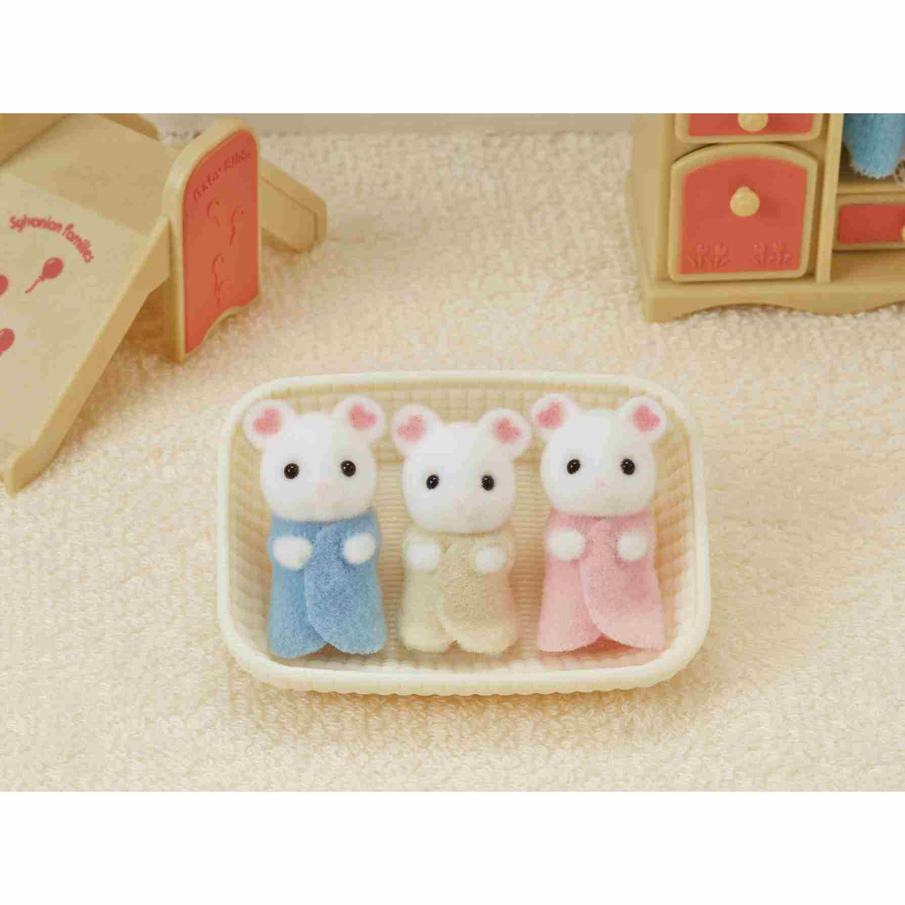 Comprar Sylvanian Families Trillizos Ratón Marshmallow Toy Planet