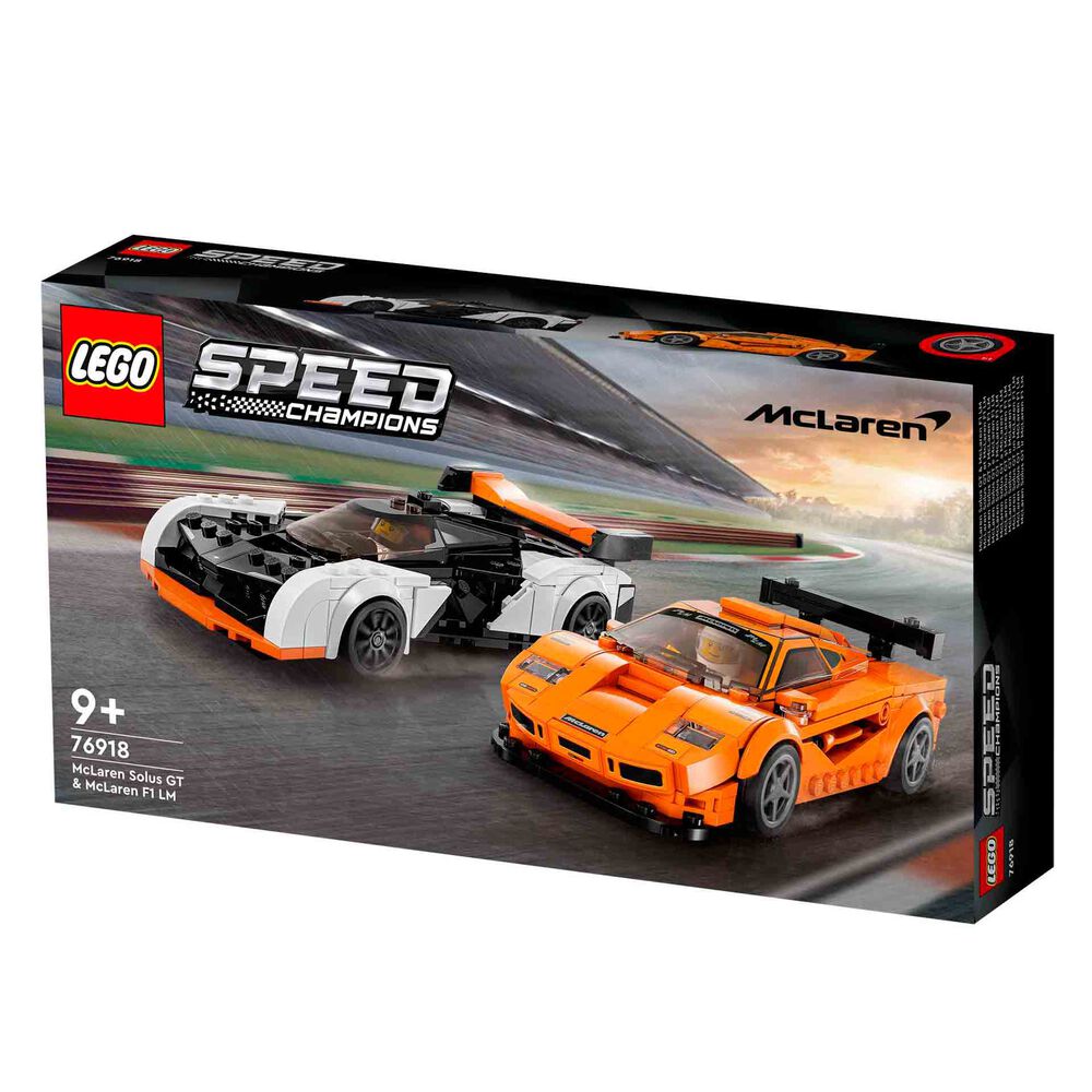  LEGO Speed Champions McLaren Solus GT y McLaren F1 LM