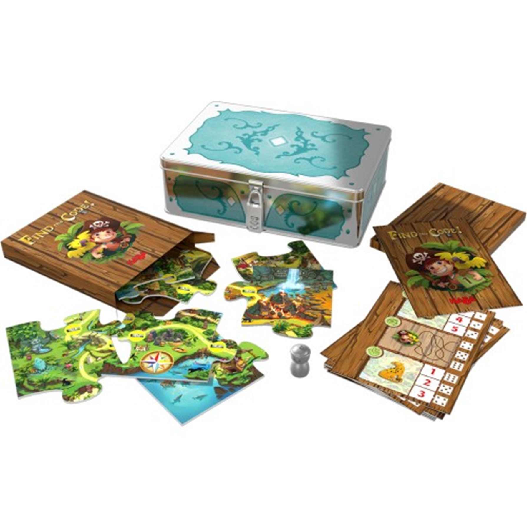 Juego De Mesa Find The Code Isla Pirata Toy Planet