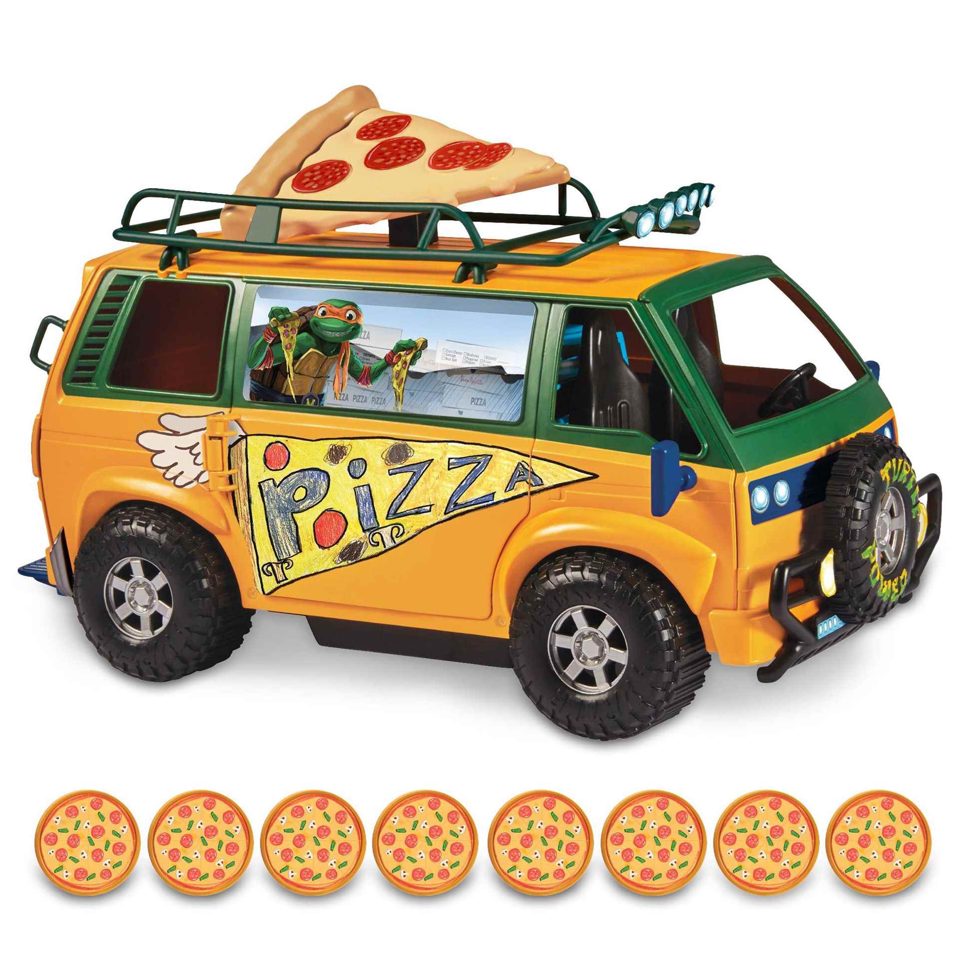 Comprar Tortugas Ninja Pizza Van Vehículo Ninja Turtles Caos Mutante ...