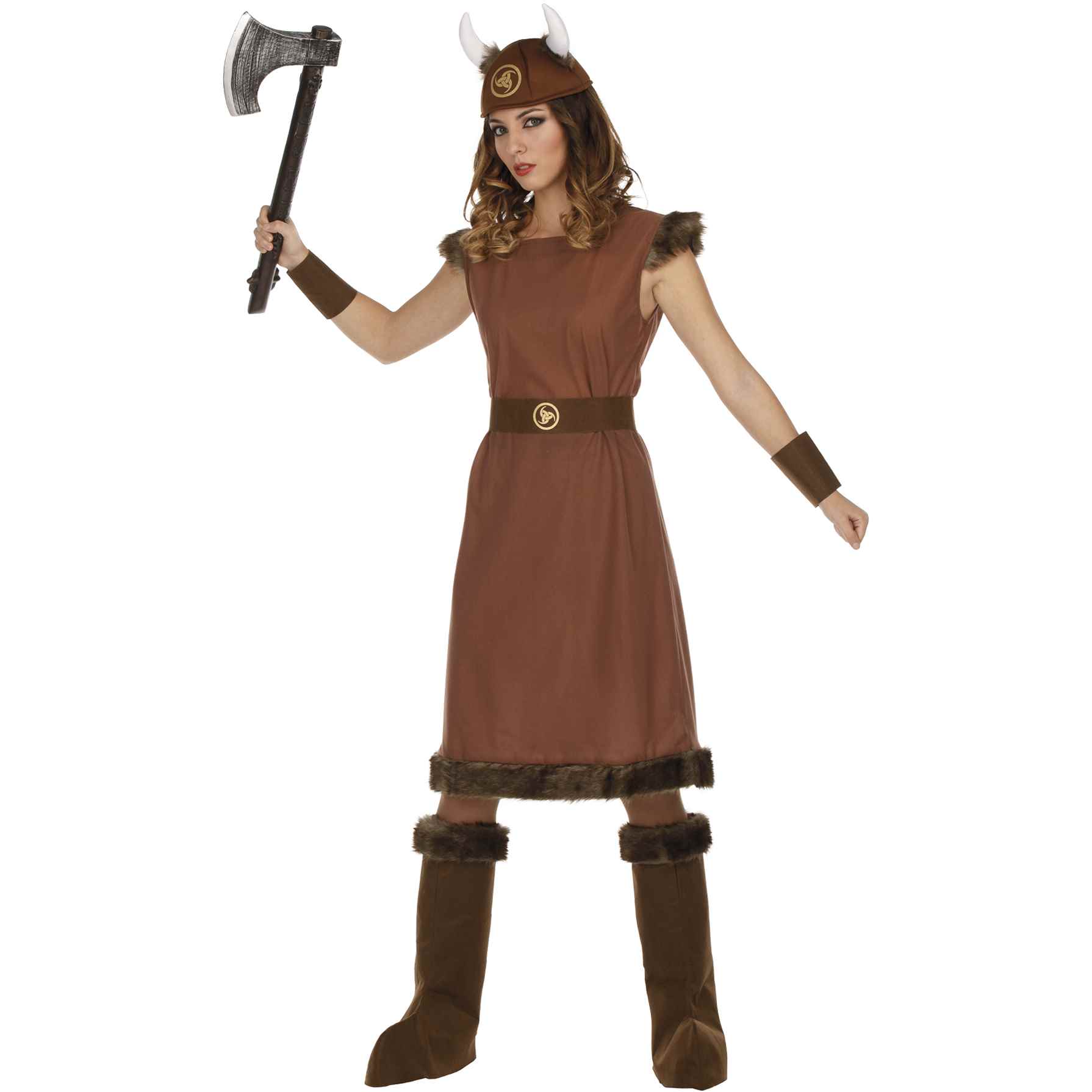  Forum - Disfraz de mujer vikinga, talla grande : Ropa, Zapatos  y Joyería