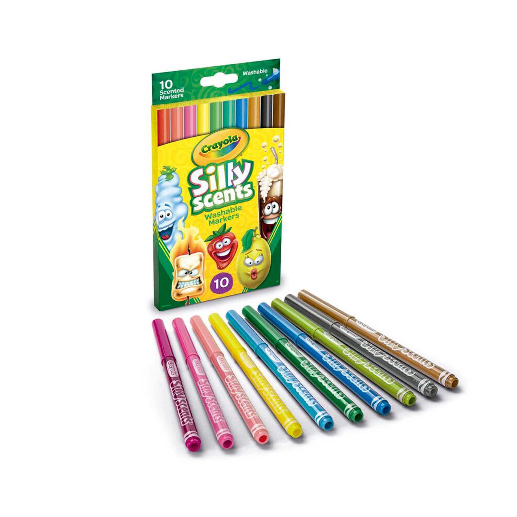 Comprar Crayola Set 10 Rotuladores Lavables Los Olorosos | Toy Planet