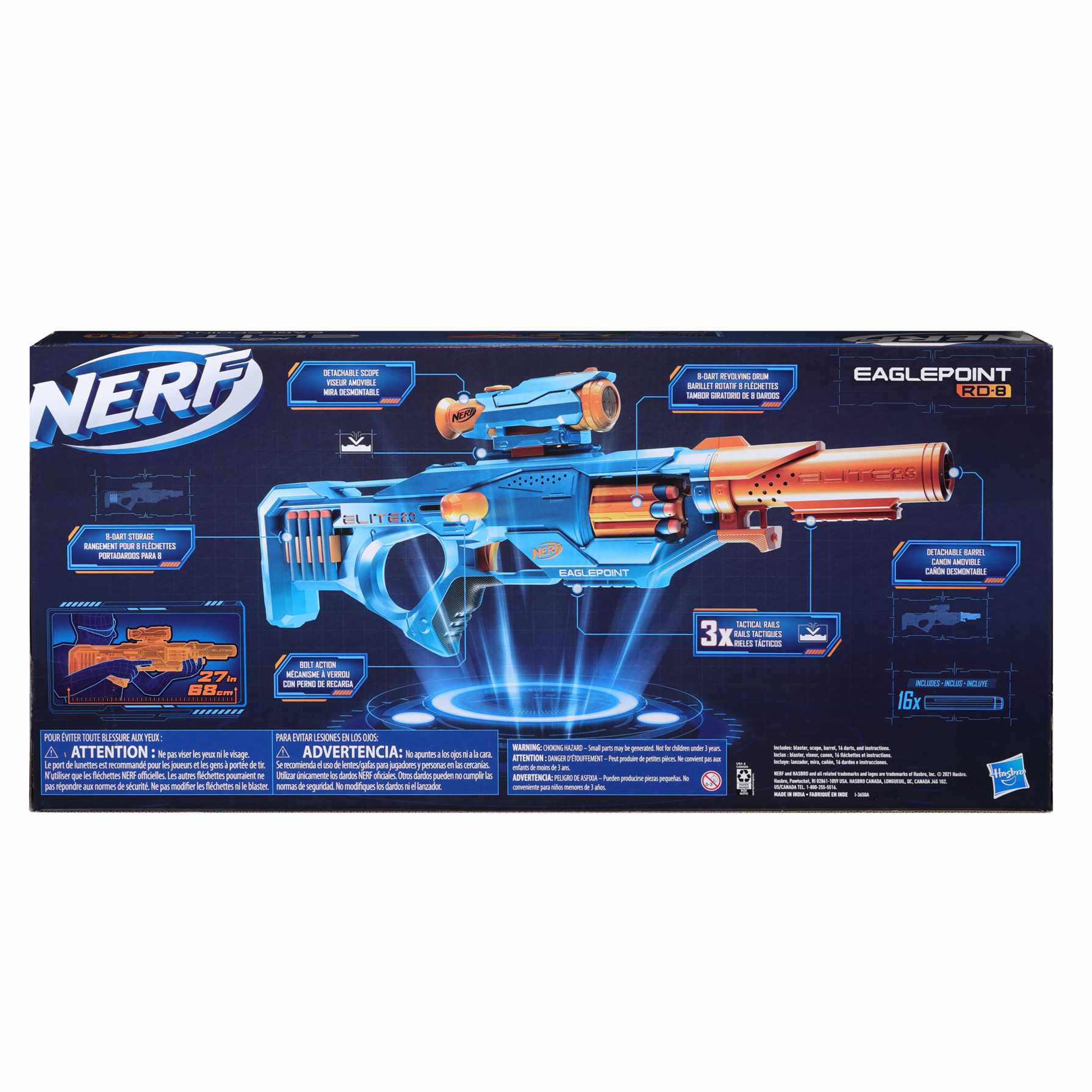 Comprar Nerf Elite 20 Eaglepoint Rd 8 Toy Planet