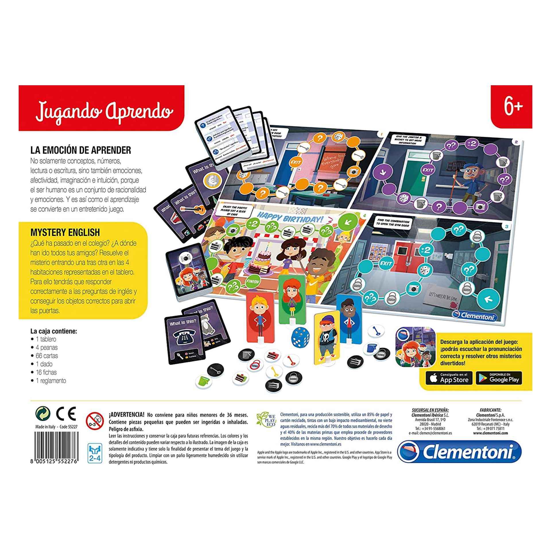 Juego Aprende Ingles Mystery English Toy Planet