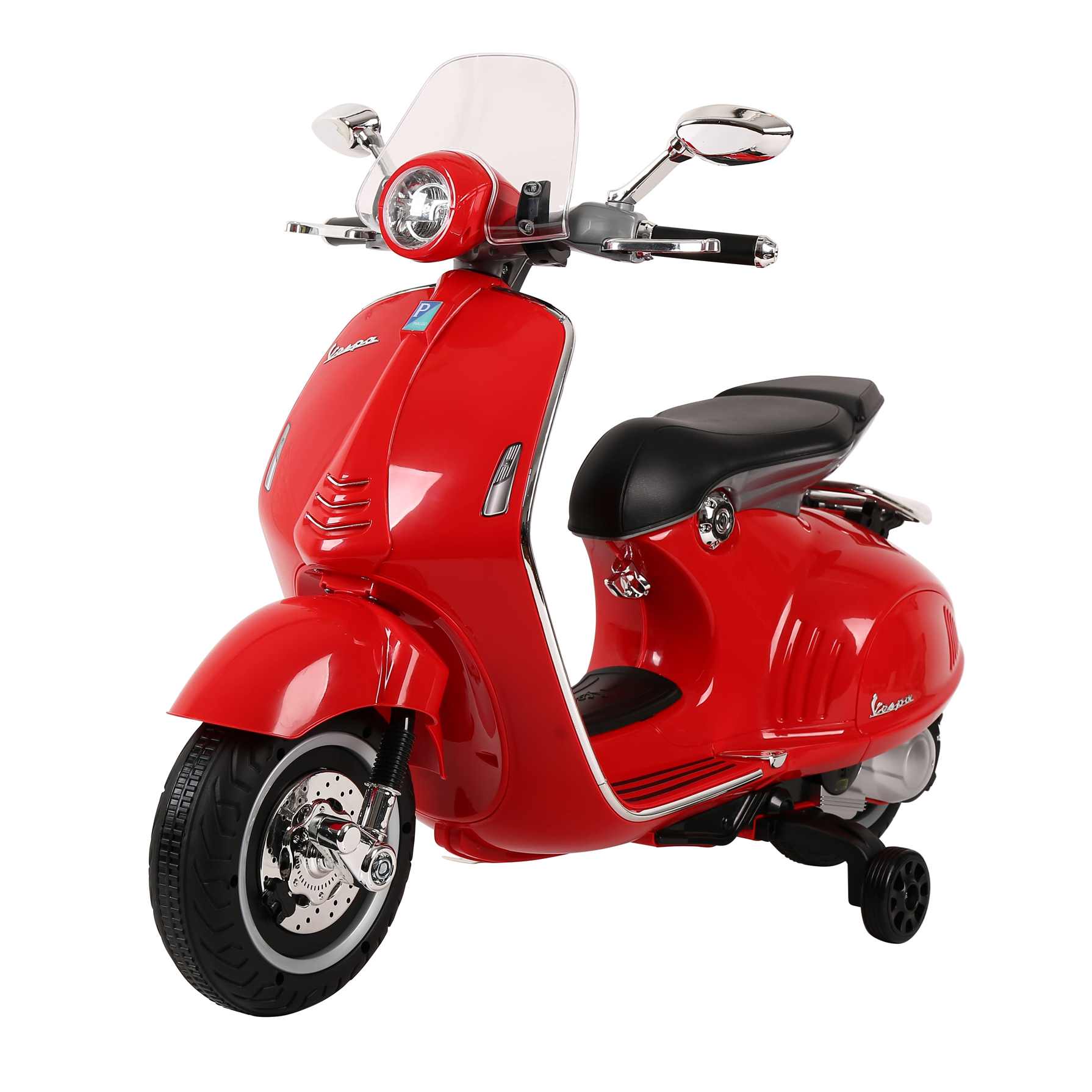 Comprar Moto Vespa  Roja 6V Toy Planet