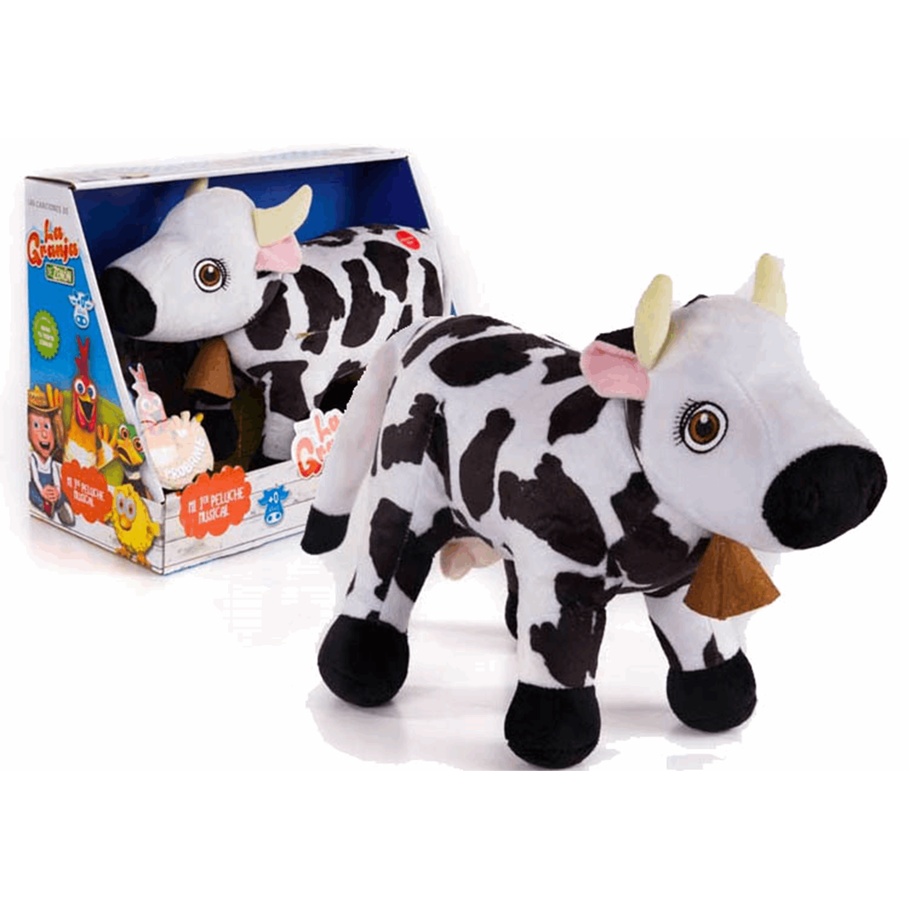 Comprar La Granja de Zenón Peluche Vaca Lola | Juguete Infantil | Toy Planet